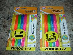 S 6 Pk X 2 Assorted Brite Liner 5 + 1 Bonus Usa