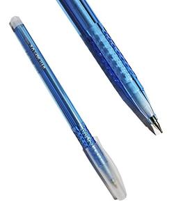 FINE - Ballpoint Pens 0.5MM Blue Colored 12 Set Bulk Office 
