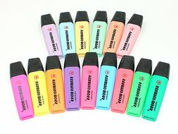 Set Original 9 Colors + 6 Pastel Colors Highlighters