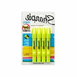 Sharpie 1780476 Accent Gel Highlighter, Fluorescent Yellow, 