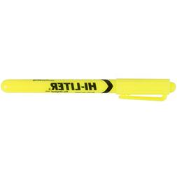TableTop King 23591 Hi-Liter Fluorescent Yellow Chisel Tip P
