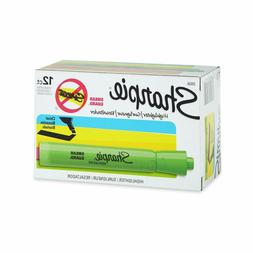 Sharpie 25026 Accent Tank-Style Highlighter, Fluorescent Gre