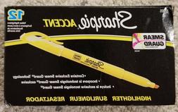 Sharpie 27005 Accent Pocket Style Highlighter, Yellow, 12-Pa