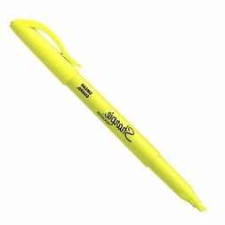27084 Sharpie Pocket Accent Highlighter, Fluorescent Yellow,