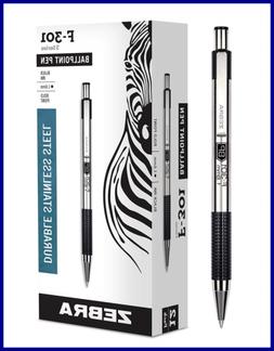 27310 F 301 Ballpoint Stainless Steel Retractable Pen Bold P