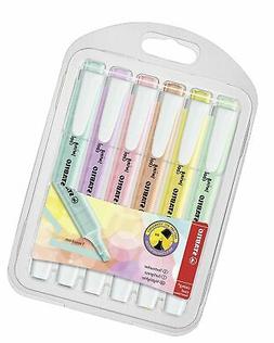 STABILO 275/6-08 Wallet Swing Cool Pastel Highlighter 