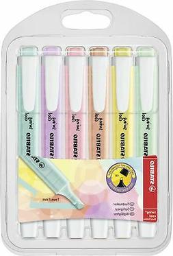 STABILO 275/6-08 Wallet Swing Cool Pastel Highlighter 