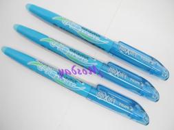 3 Pcs Pilot Frixion SFL-10SL Erasable Highlighter, LIGHT BLU