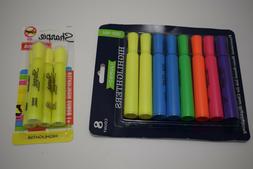 & 8 Pack Jumbo Multicolor Highlighter - Free Shipping