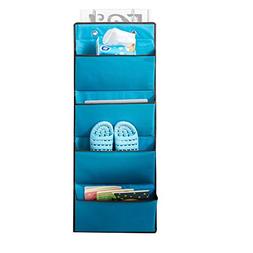 Alasida 4-Pocket Hanging Wall Organizer Storage Holder Bag f