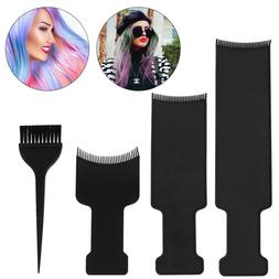 4Pcs Balayage Highlighting Board Paddle Brush Kit Hair Dye B