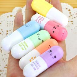 Marker Pill Shape Gel Pen Kids Stationery Lovely Gift