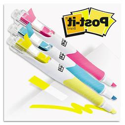 Blue/yellow/pink  50 Flags/pen  3/pk