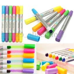Fluorescent Gel Solid Paint Pen Drawing Marker New