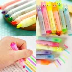 Pen Rabbit Writing Kawaii Stationery Mini Marker Pens Set Gi