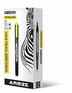 Chisel-fine Point Fluor Yellow 12-pk