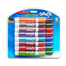 Expo 81045 Low-Odor Dry Erase Markers, Chisel Tip, Assorted 
