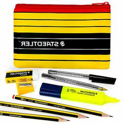 Staedtler - Noris 120 - Pen and Pencil Case Set + Highlighte