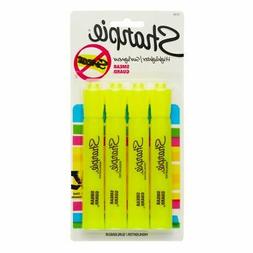 S-major Accent Highlighter, Chisel Point, 4/pk, Yellow