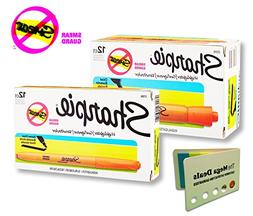 S, Fluorescent Orange, Chisel Tip, Smear Guard; 1 Dozen Tank