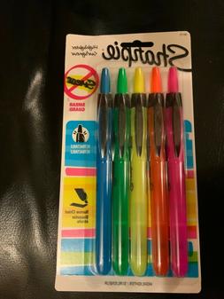 Sharpie Accent Retractable Assorted 5 Pack