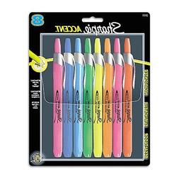 S, Chisel Tip, Assorted Colors - 8/set - Highlighters