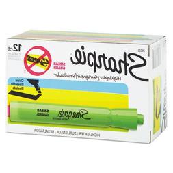 Sharpie Accent Tank Highlighters, Chisel Tip, Fluorescent Gr