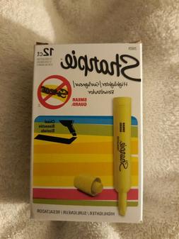 Chisel Tip Fluorescent Yellow 12-count New