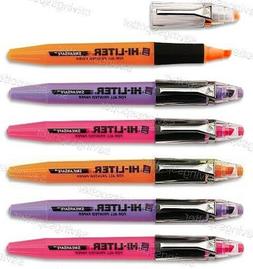 S Assort Pink/purple/orange Markers 6 Pack