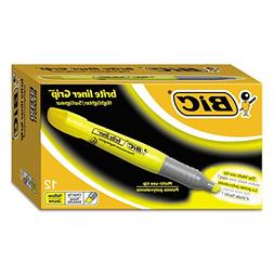 BICBLMG11YW - BIC Brite Liner Grip XL Highlighter