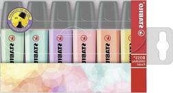 Stabilo BOSS Original Highlighter, Pastels - 6-color Set Wal