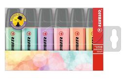 Stabilo BOSS Original Highlighter, Pastels - 6-color Set