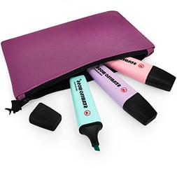 Marker Pens &ndash; Pink, Turquoise, Lilac + Fat Belly Fish Past