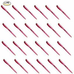 BIC Brite Liner Highlighter, Chisel Tip, Pink, 24-Count