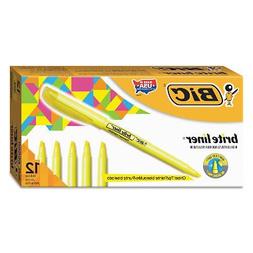 , Chisel Tip, Fluorescent Yellow, 12pk. - Highlighters