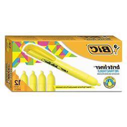 ** Brite Liner Retractable Highlighter, Chisel Tip, Fluoresc