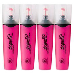 Sharpie Clear View Fluorescent Highlighters, Chisel Tip, Sme
