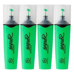 Sharpie Clear View Fluorescent Highlighters, Chisel Tip, Sme