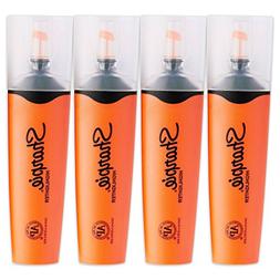 Sharpie Clear View Fluorescent Highlighters, Chisel Tip, Sme