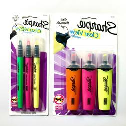 Set See Through Tip Smear Guard Ink Multi-colors