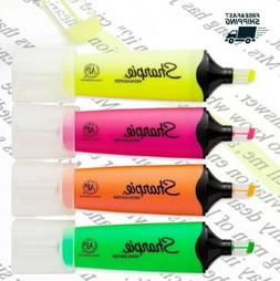 Sharpie 1912769 Clear View Highlighters, Chisel Tip, Assorte
