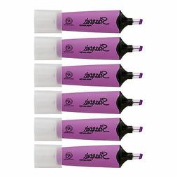 Sharpie Clear View Tank Highlighter, Chisel Tip, Smear Guard