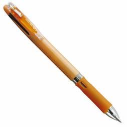 Zebra Clip-on Slim 3C Ballpoint Pen 0.7mm Pastel Orange Barr