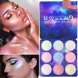 Plate Face Brighten Shimmer Power Eyeshadow Cosmetic