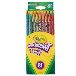 Crayola Twistables Colored Pencils, Assorted Colors 18 ea 