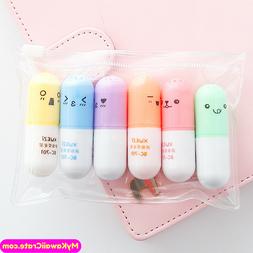 Set ~ Emoji Face Highlighters Student Marker