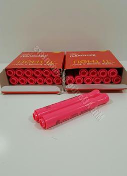 Desk Highlighter, Chisel Tip, Fluorescent Pink, 12/Pk