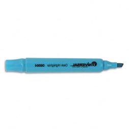 Desk Highlighter, Chisel Tip, 12/Pack