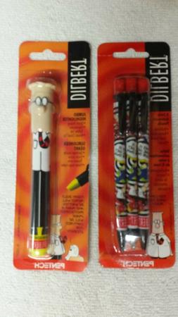 Dilbert  Pencil Set +  Dilbert Jumbo Highlighter