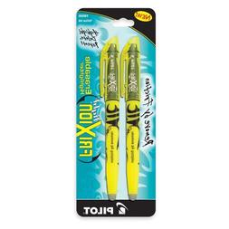 Pilot Erasable Highlighter, Chisel Point, 2 per Pack, Yellow